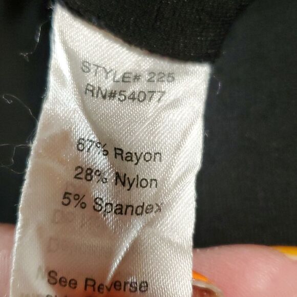 CAbi Black Pencil Skirt Downtown Career Drop Waist Size‎ 12 - Picture 5 of 9